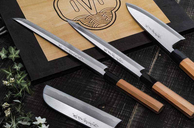 白ニ鋼 特製万能和包丁 180㎜ 6寸 白ニ鋼 特製万能 【