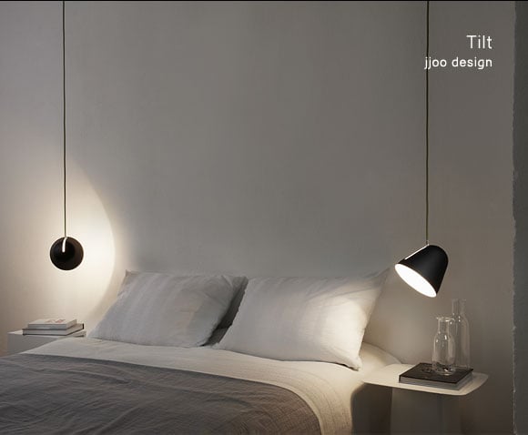 Tilt Globe 黒シェード/赤コード Φ200mm - YAMAGIWA OnlineStore