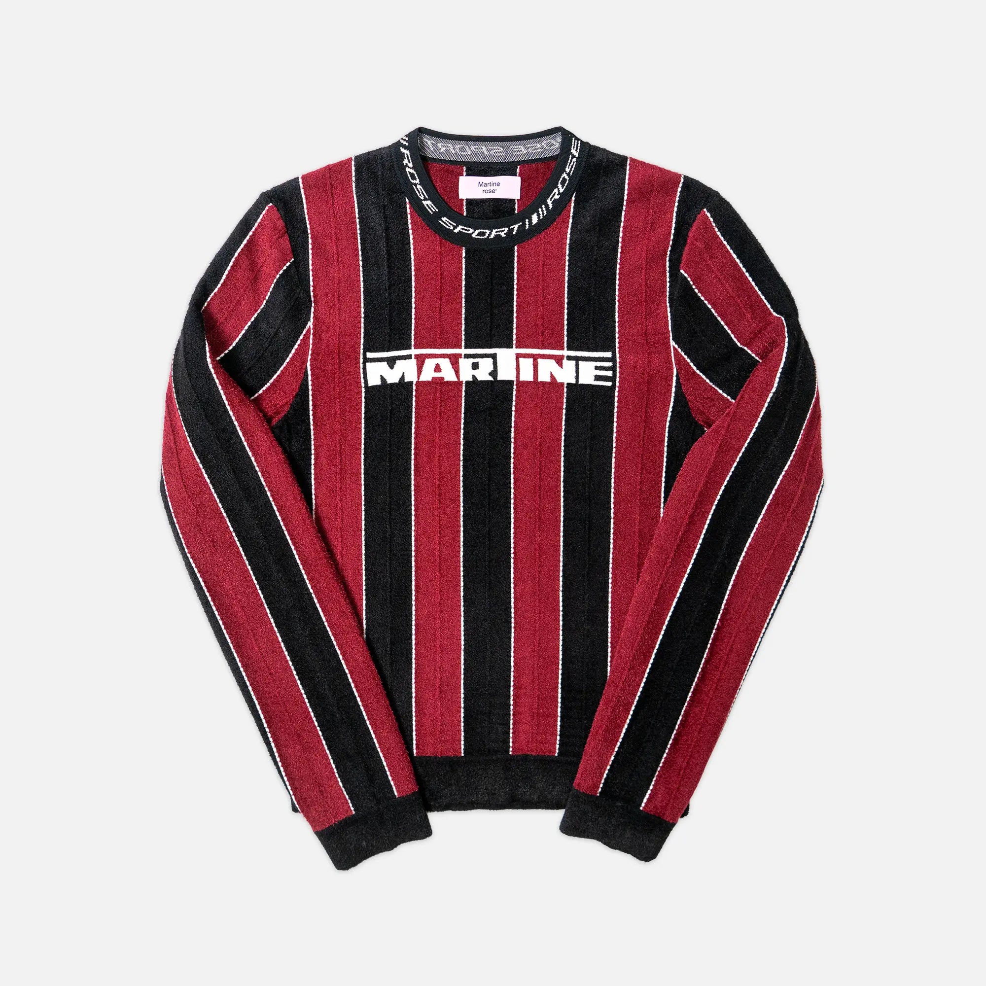 SPORTY LOGO CREW | Martine Rose（マーティン・ローズ） |Good Wood