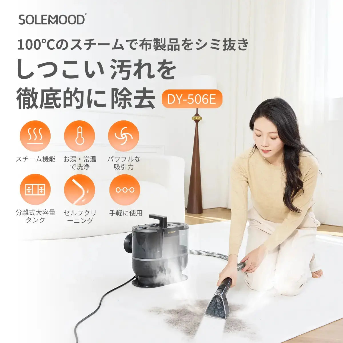 カーペットクリーナーDY-506E