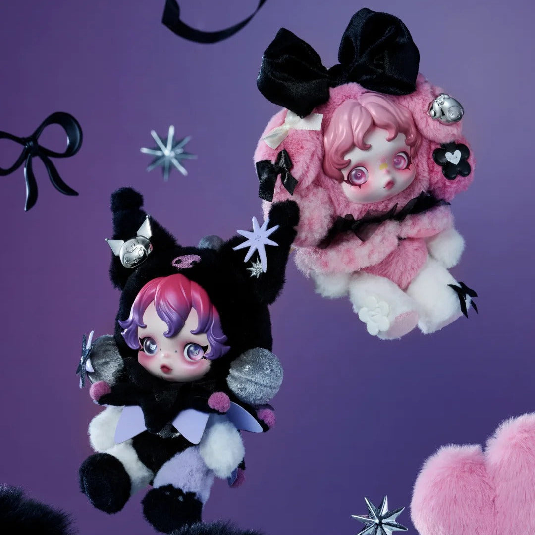 SKULLPANDA × My Melody & Kuromi Plush – WHOOPEA