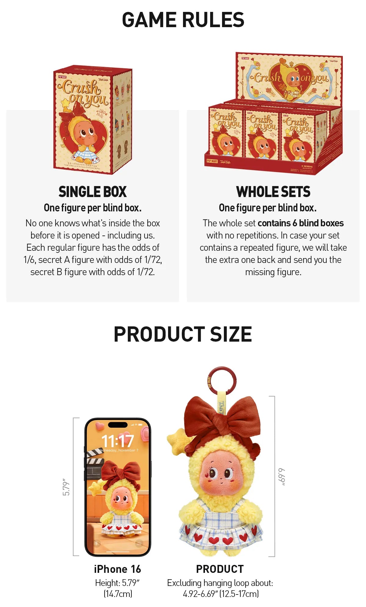 Twinkle Twinkle Crush On You Series Plush Blind Box – WHOOPEA