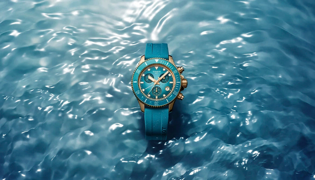 TISSOT シースター 1000 クォーツ クロノグラフ 38mm T120.217.37