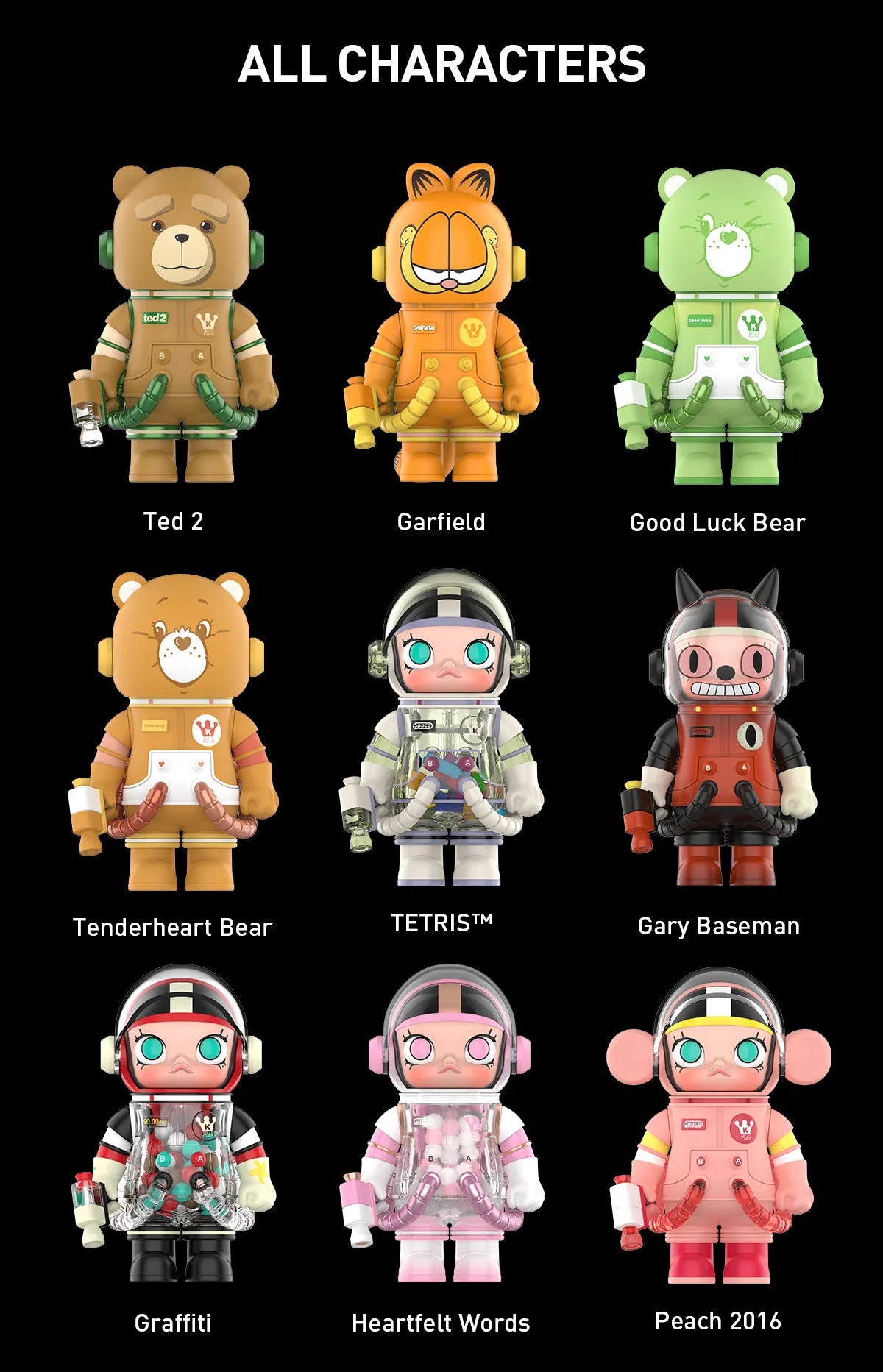 MEGA SPACE MOLLY 100% Series 3 Blind Box – Tiny Boxes