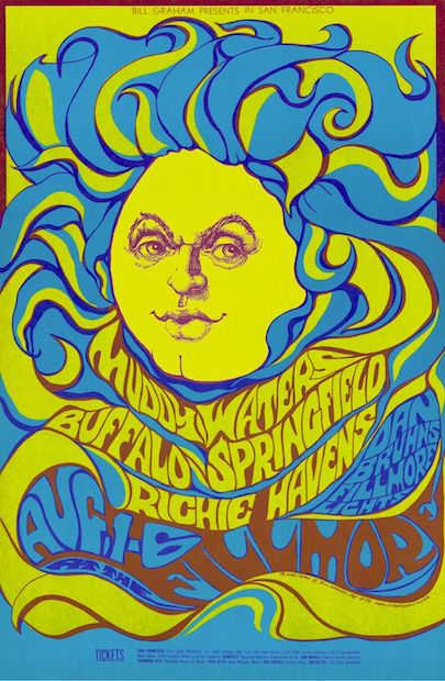 The Incredible Visions of 1960s Music Posters - WKNC 88.1 FM