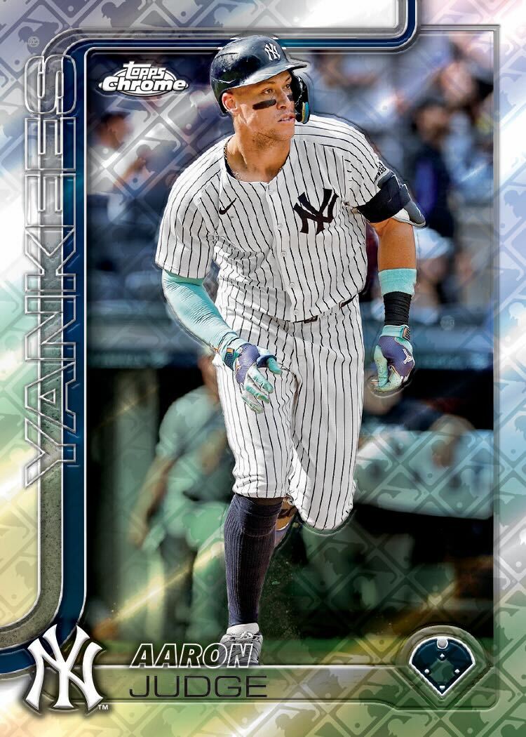 2025 Topps Chrome Baseball - LOGOFRACTOR MEGA