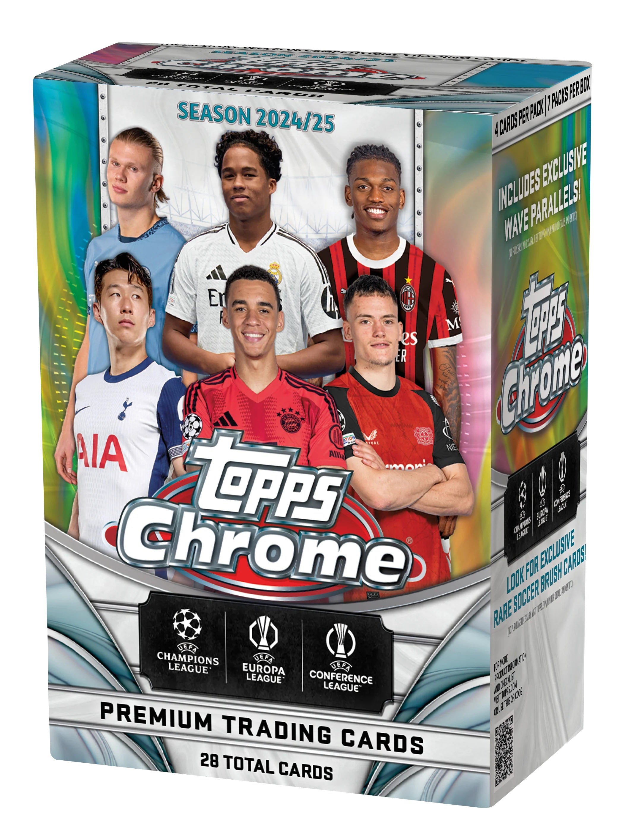 2024-25 Topps Chrome® UEFA Club Competitions - Value Box