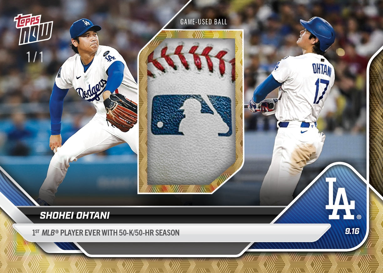Shohei Ohtani - 2025 MLB Topps NOW® - Card 721 - LOOK FOR RELICS