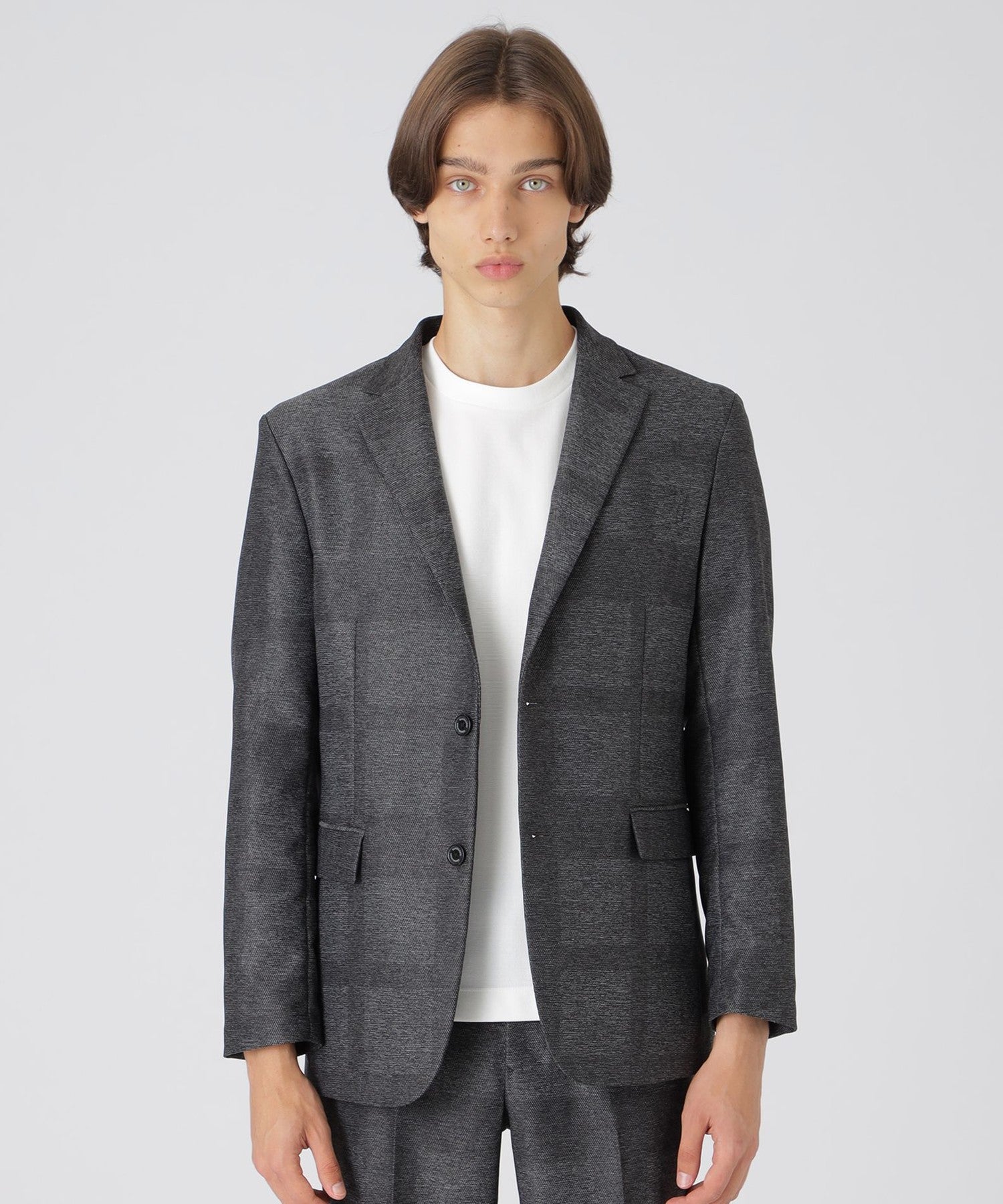 シアサッカージャージージャケット（ジャケット）｜BLACK LABEL