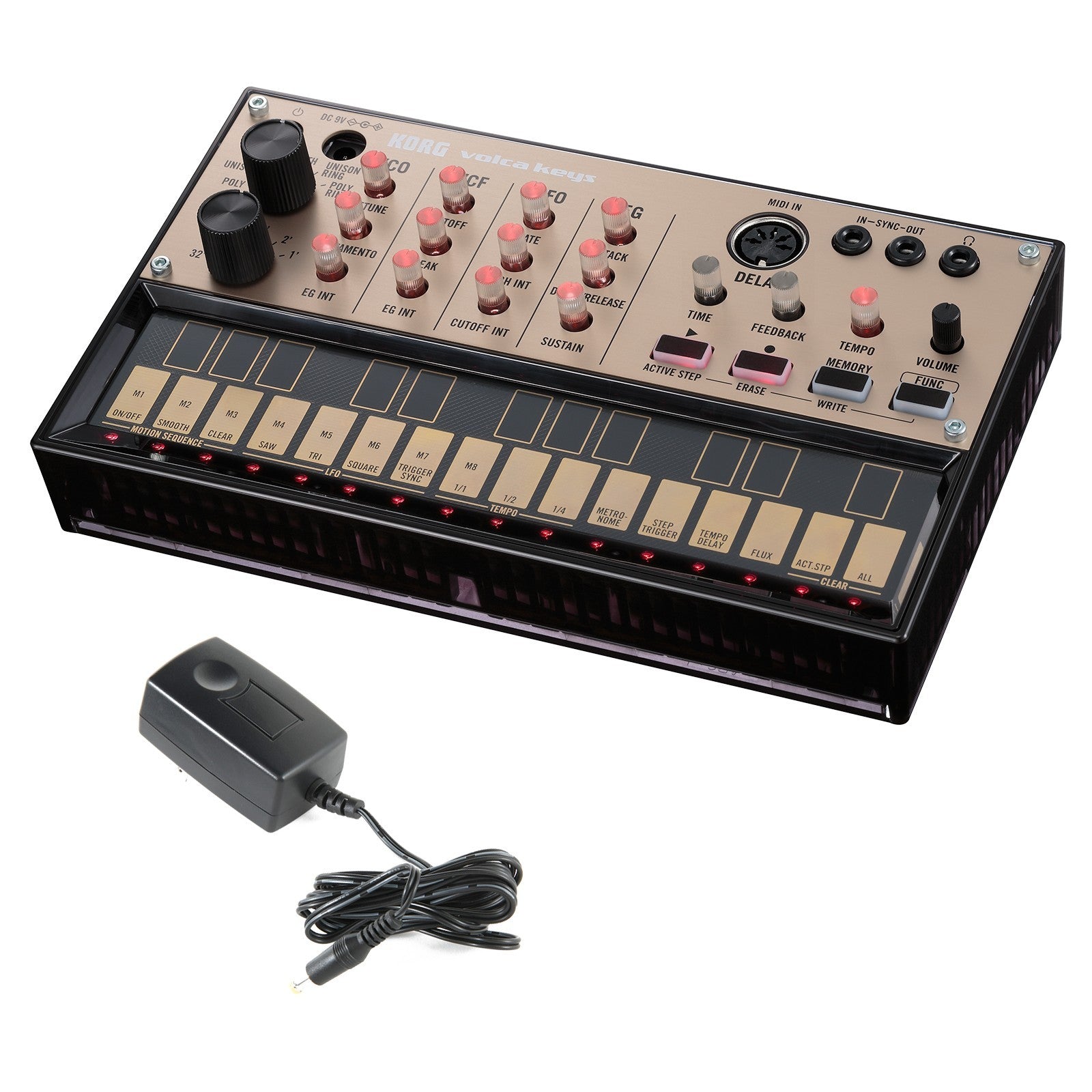 Korg Volca Keys - Analog Loop Synth POWER & CABLE RIG – Kraft Music