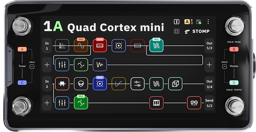 Quad Cortex mini – Neural DSP 日本公式オンラインストア