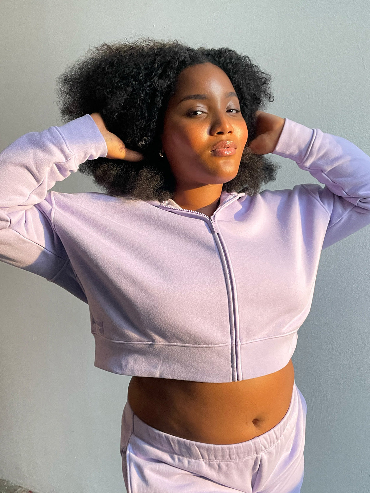 Cozy Crush Cropped Zip | florence by mills fashion