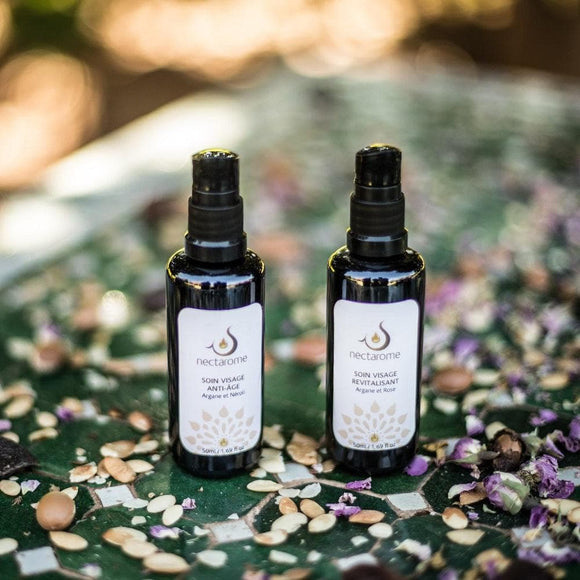 フェイシャルケアオイル（アルガン＆ローズ） - NECTAROME
