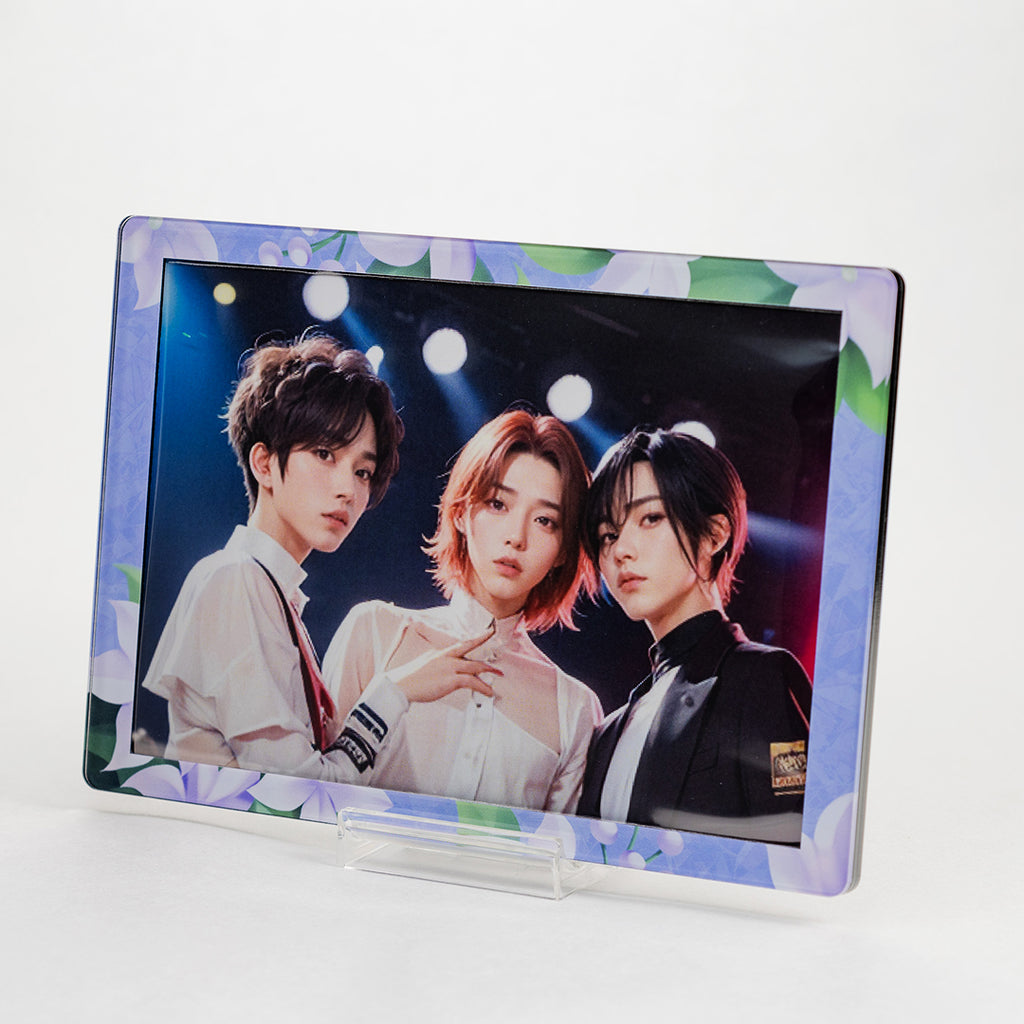 スキニースライド ポストカードフレーム 万華 – with:D