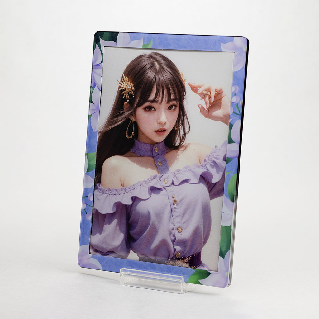 スキニースライド ポストカードフレーム 万華 – with:D