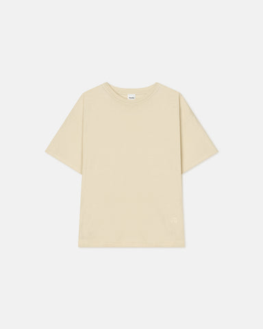 Reece - Embroidered Cotton-Jersey T-Shirt - Shell – Nanushka