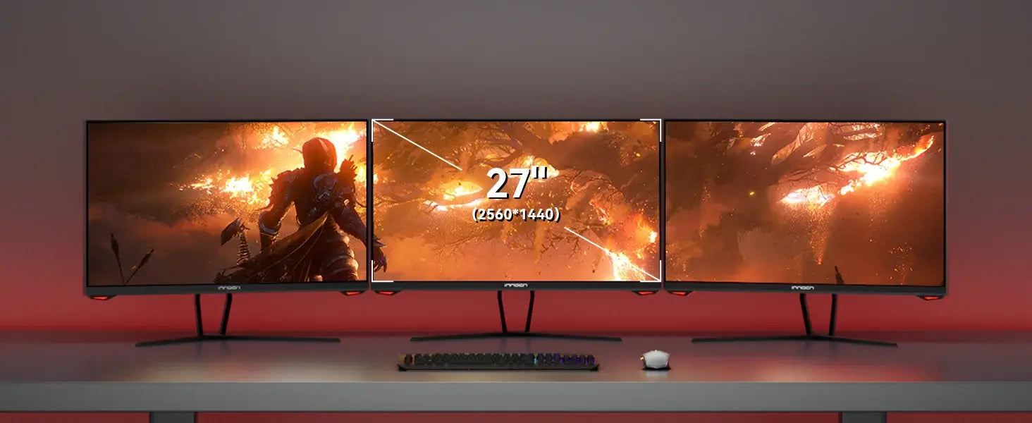 整備品 | INNOCN 27インチWQHD 144Hzゲーミングモニター | 27G1R