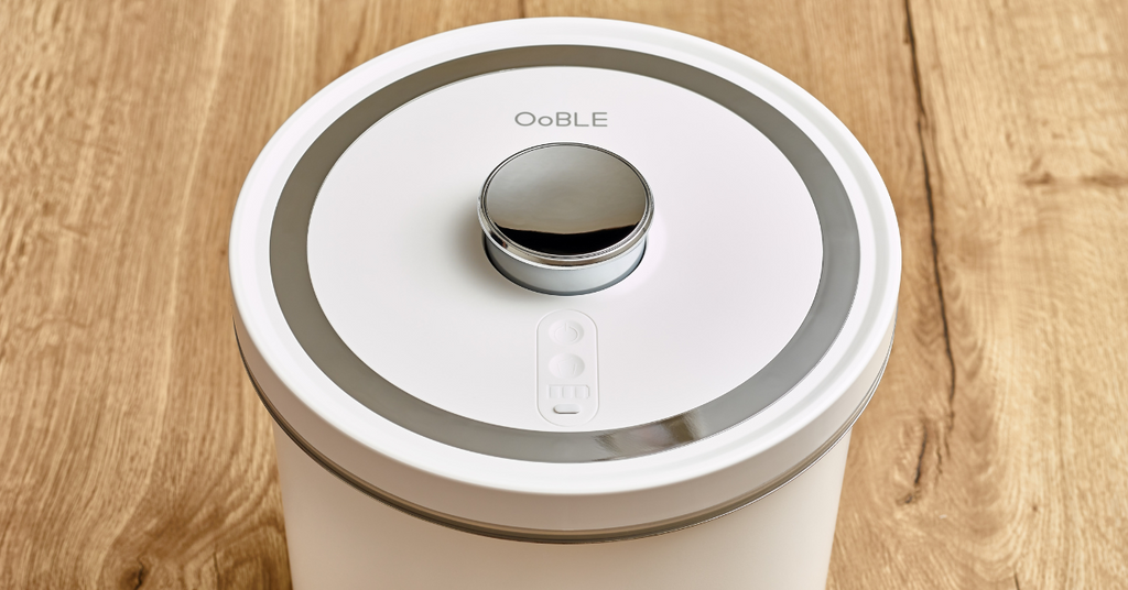 真空保存容器OoBLE｜使い方