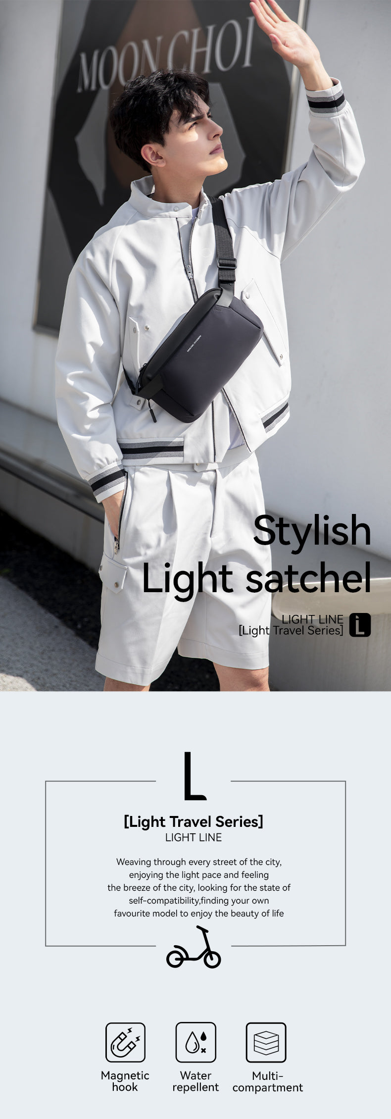 Vivi MR411: Compact Crossbody Bag for Urban Explorers | Mark Ryden