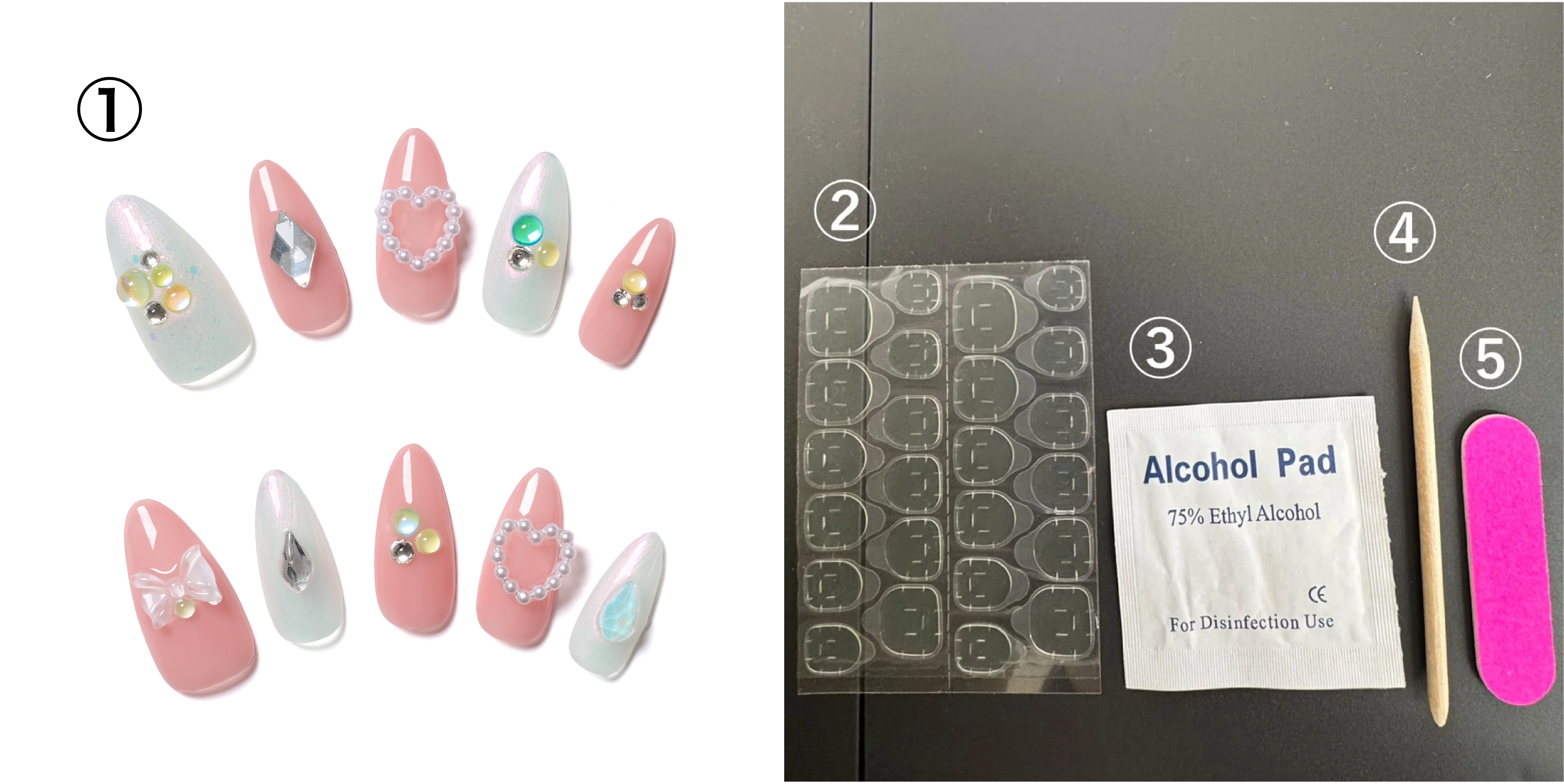 イロミッケ ネイルチップ MIN02 – iromikke produced by aZTK