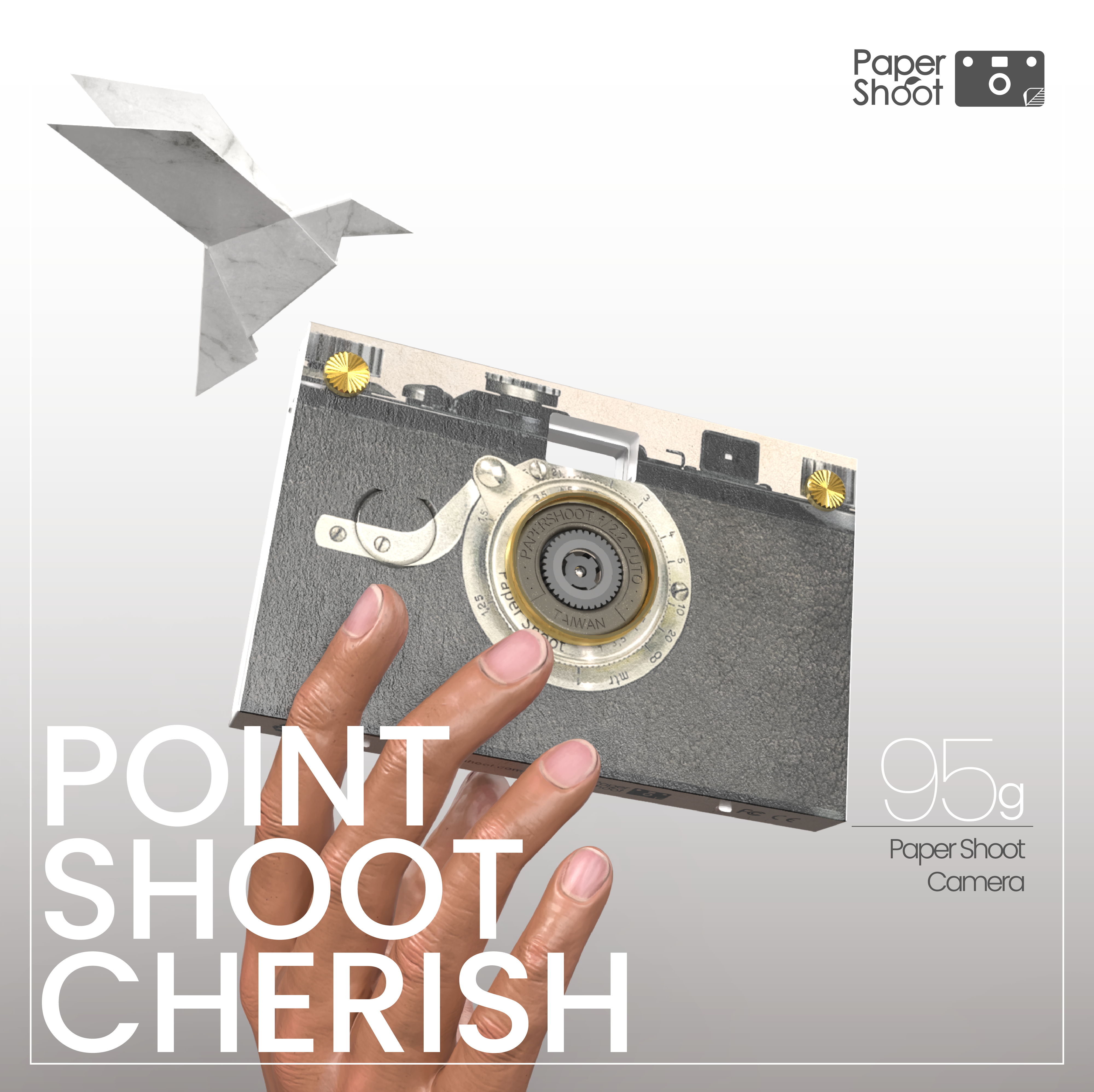 台湾 【公式】ペーパーシュート レザーシリーズ 全5色 PaperShoot 最新