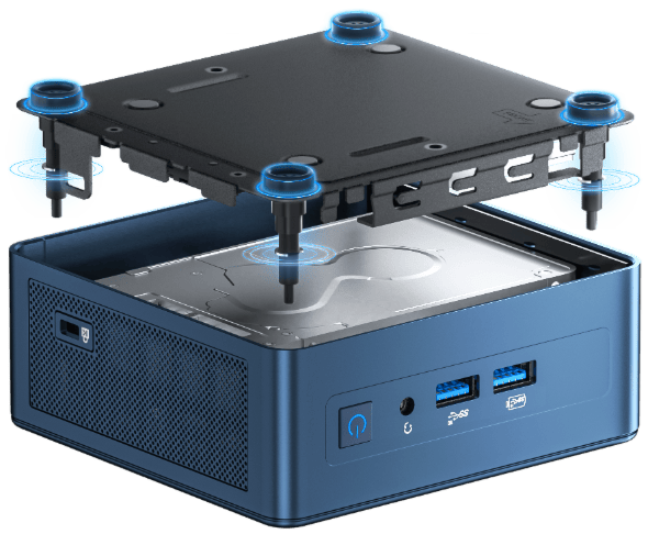 GEEKOM Mini IT12 | 多機能ミニPC - インテルCore i7/i5 & UHD