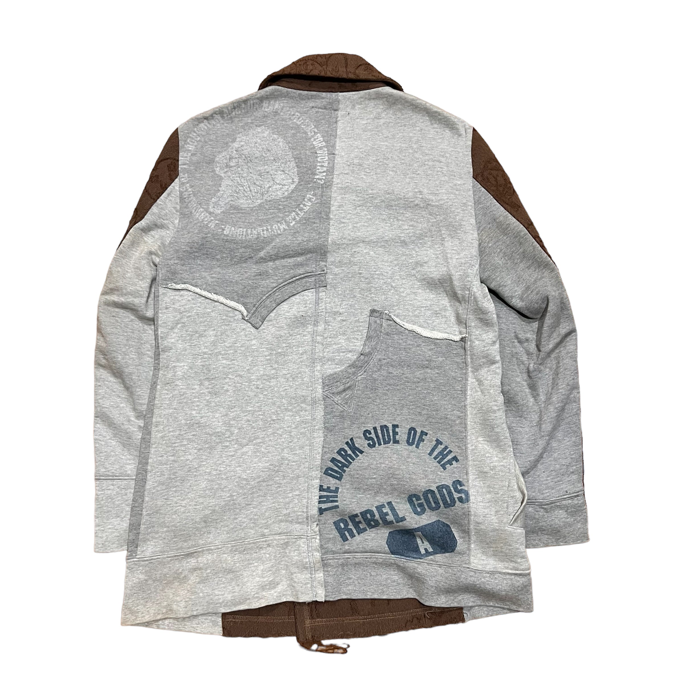 SEVENSTARCLOTHING - UNDERCOVER PAPER DOLL REBUILDING ZIP PARKA