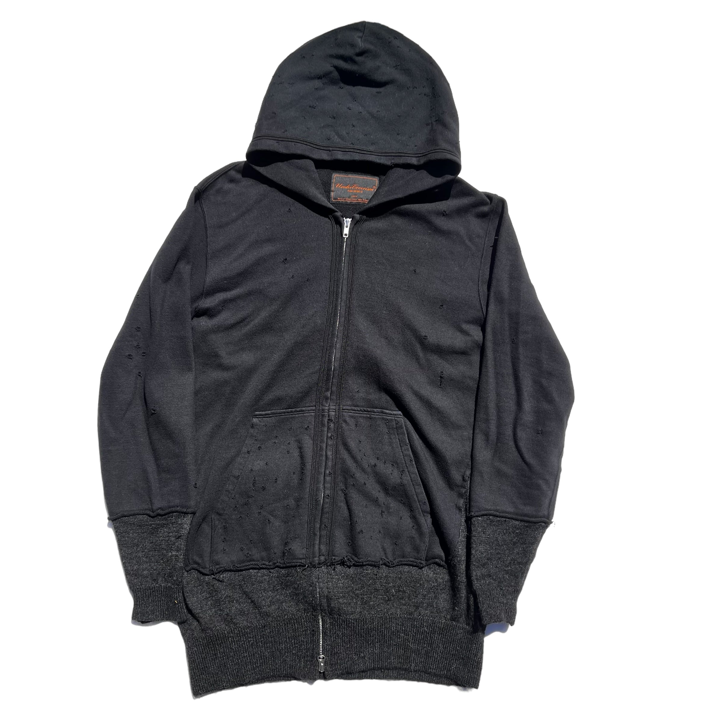 SEVENSTARCLOTHING - UNDERCOVER PAPER DOLL REBUILDING ZIP PARKA