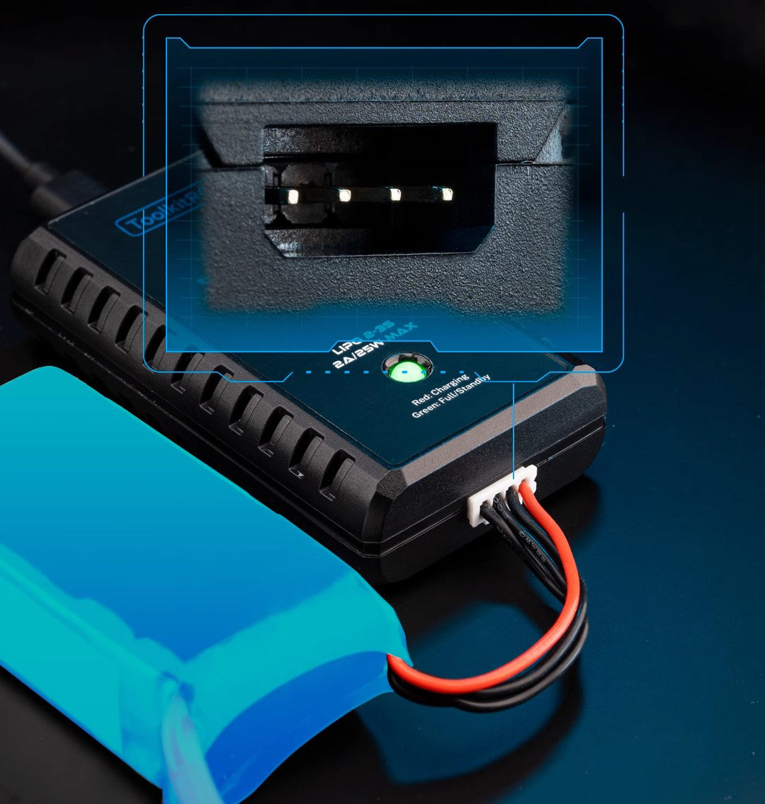 ToolkitRC U3 2-3S Lipoリポバッテリー充電器 20W Type-C入力 – YOYOHOBBY