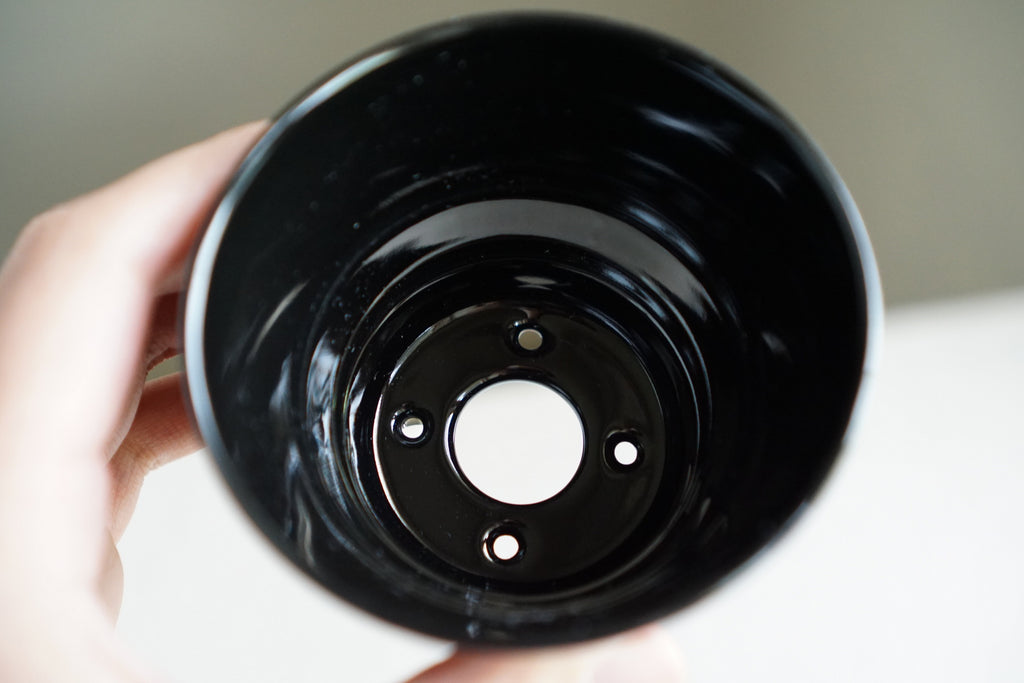 New Product - Torch Mountain Dripper Black and Pitchii Glass Mug