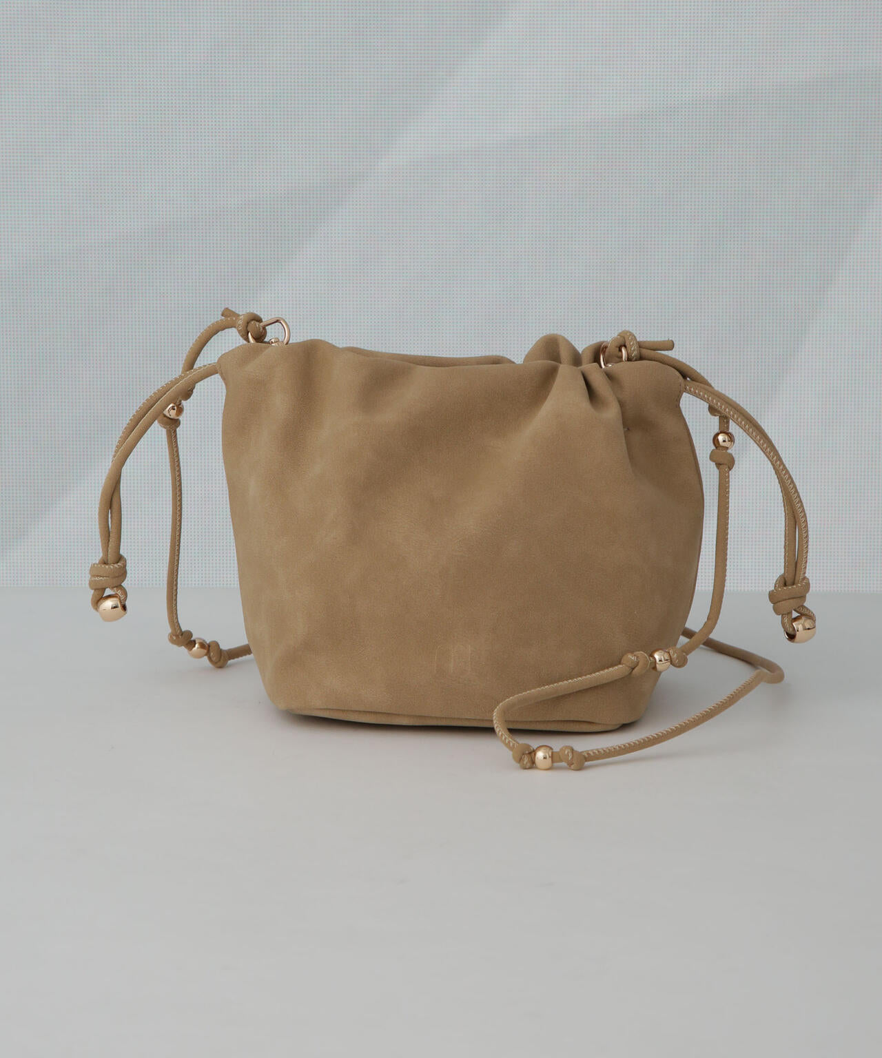 arron/巾着 ショルダーバッグ