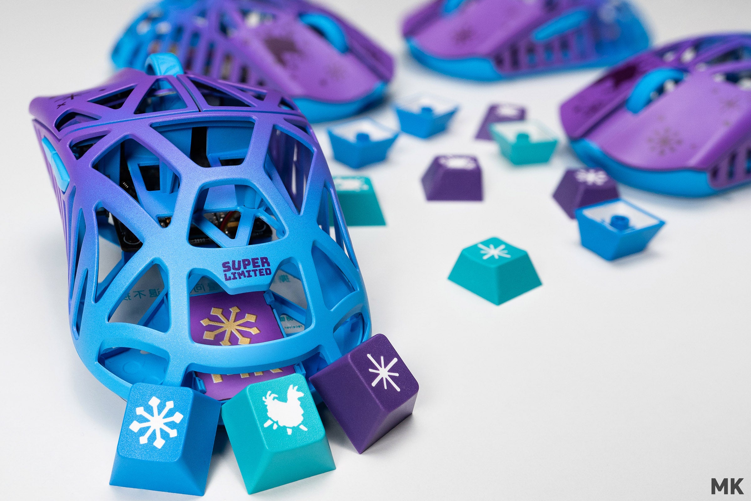 MK x WLMOUSE Beast X Mini Pro Tempered Wireless 8K Mouse