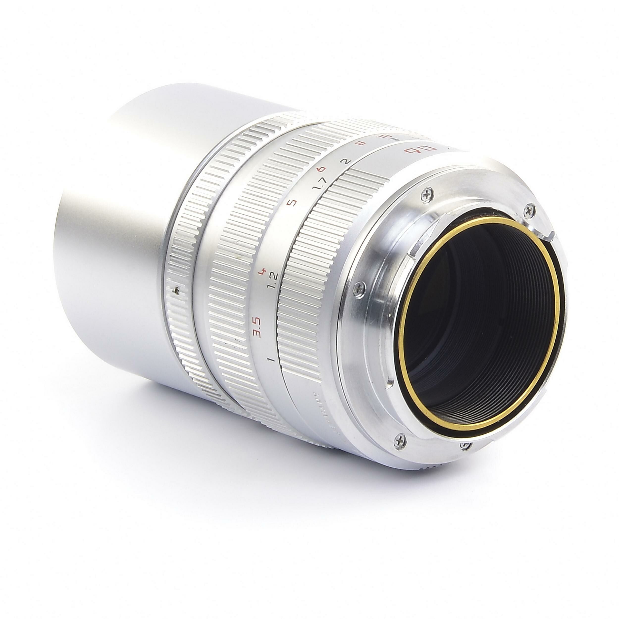 LEICA 90MM F2.8 ELMARIT-M SILVER 11808 #1046 | eBay