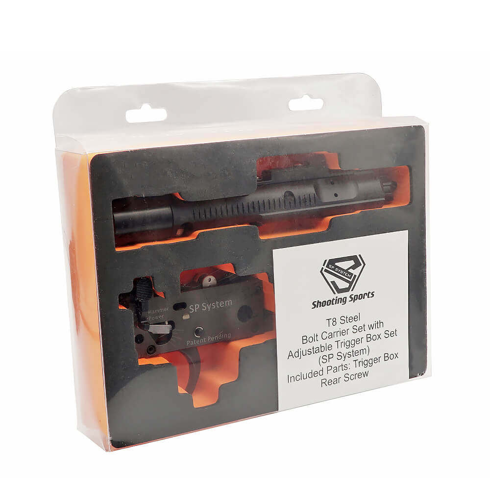 T8 製 】 MWS スチールボルトキャリア & トリガーボックス セット
