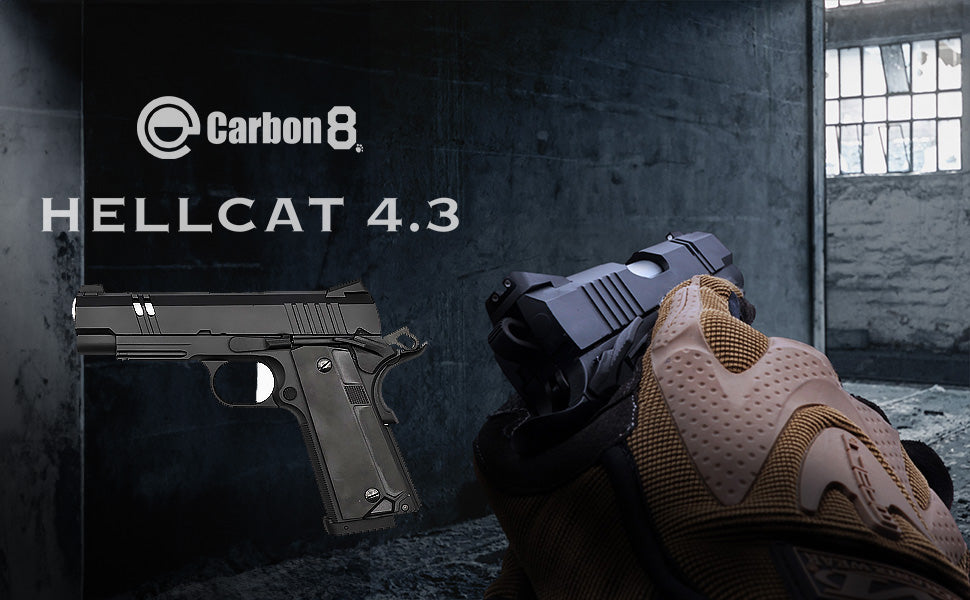 Carbon8 HELLCAT 4.3 co2ガスガン Carbon8 HellCat 4.3 Co2ガスブロー
