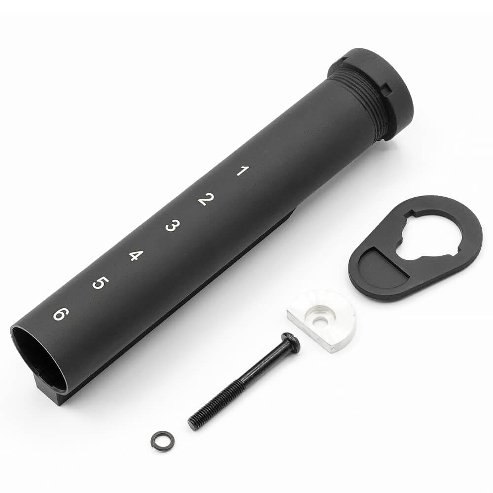 APS 製 】 電動ガン M4シリーズ 対応 6ポジション ストックパイプ