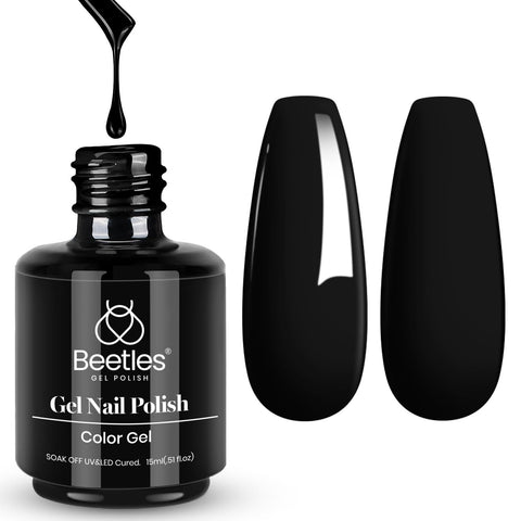 Audrey Black #a220 |15ml Gel Polish – Beetles Gel Polish