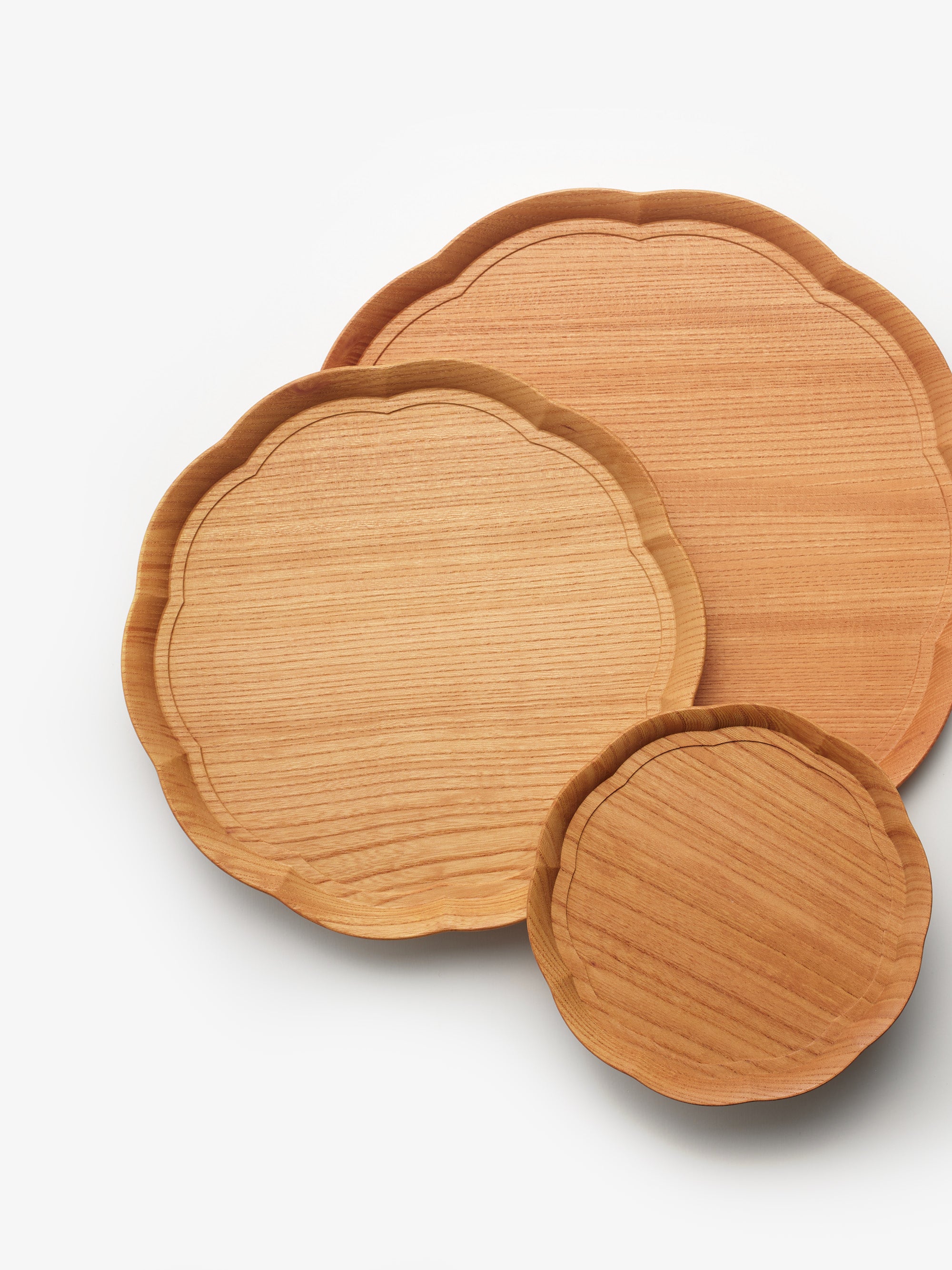 KITO 輪花盆 ケヤキ｜四十沢木材工芸