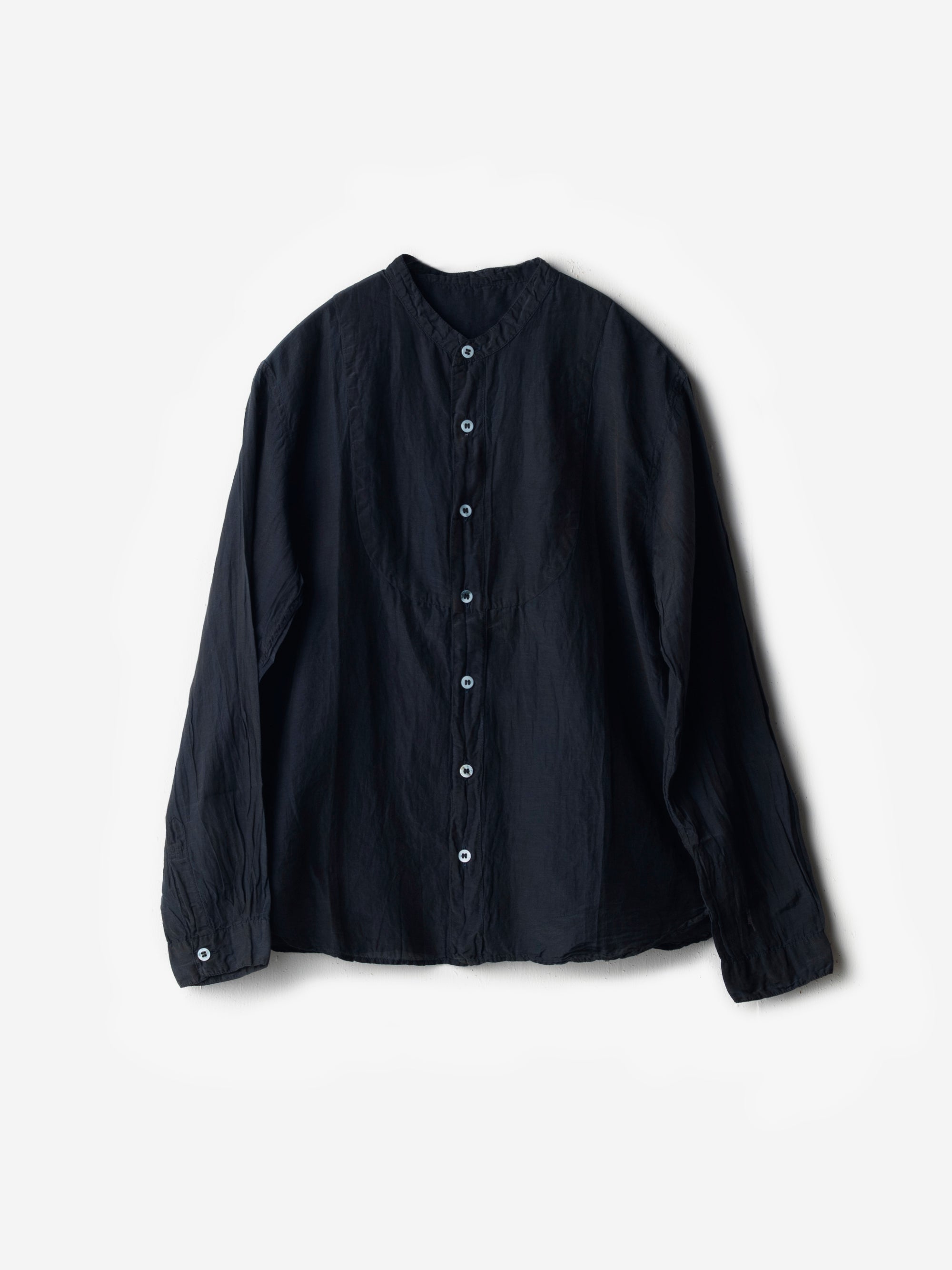 シルクコットン切替シャツ｜宝島染工