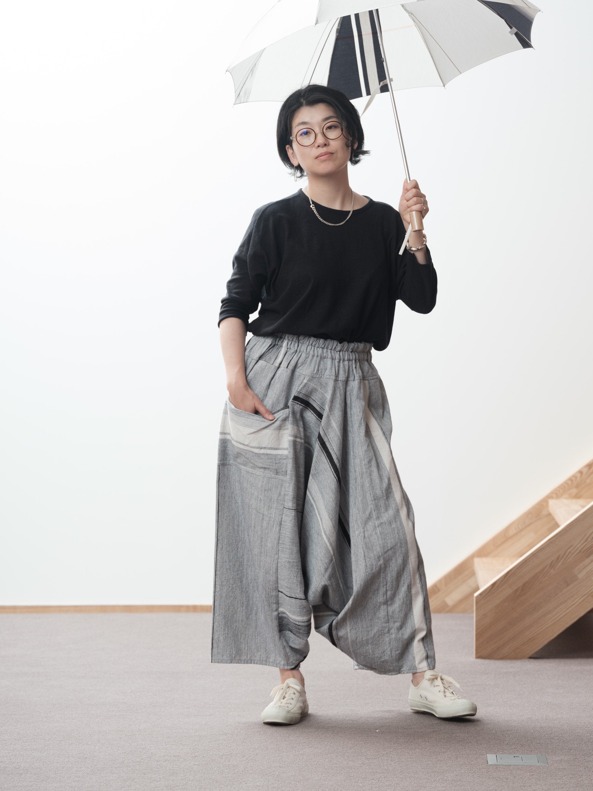 tarun pants long wool｜tamaki niime 玉木新雌