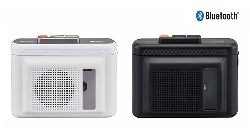 スピーカー付きBluetooth対応ポータブルカセットプレーヤー MXCP-P100S