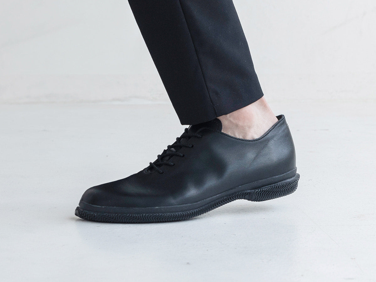 SP-6128 Black | 国産ハンドメイド スニーカー スピングル