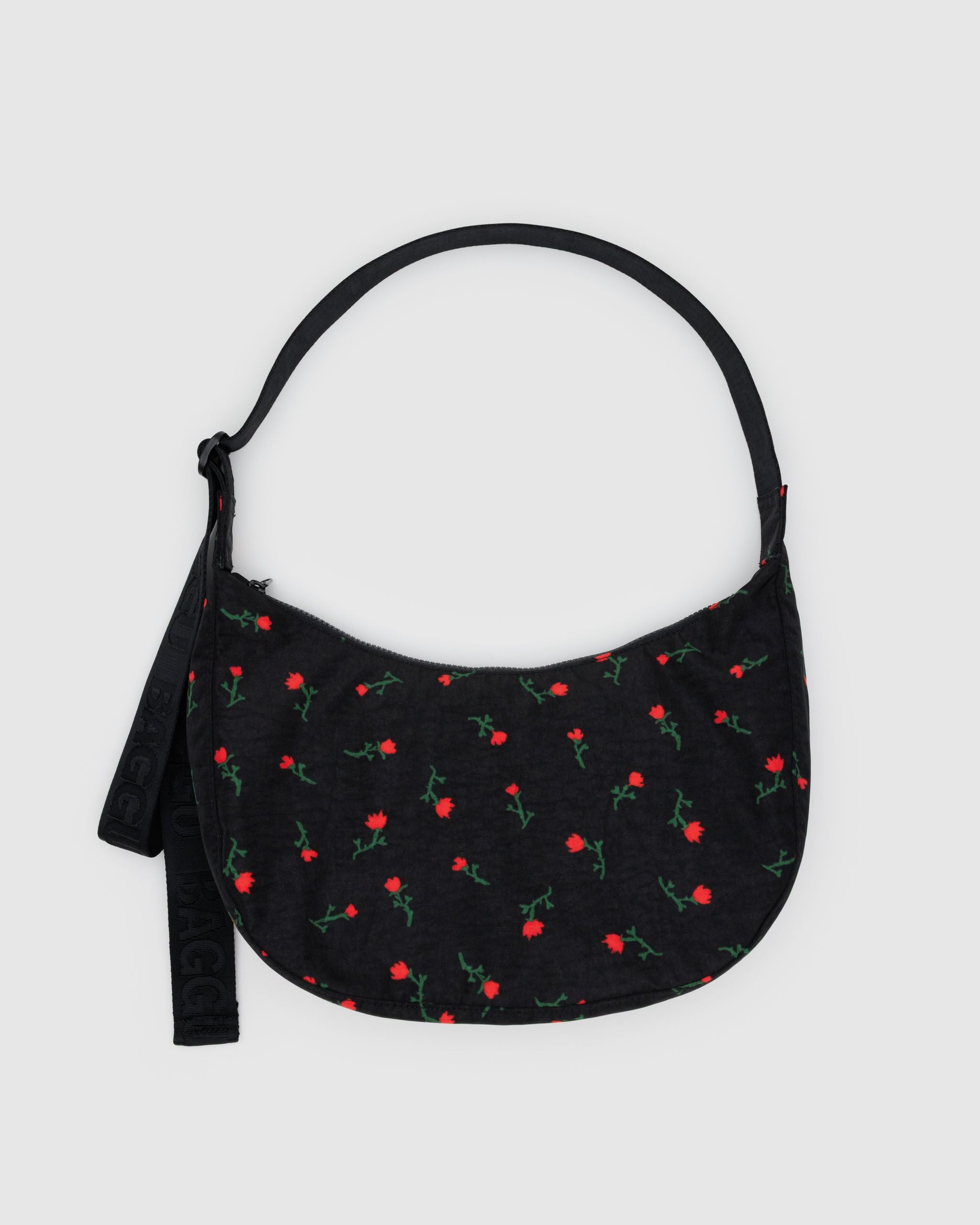 Medium Nylon Crescent Bag Painted Wildflower - Baggu