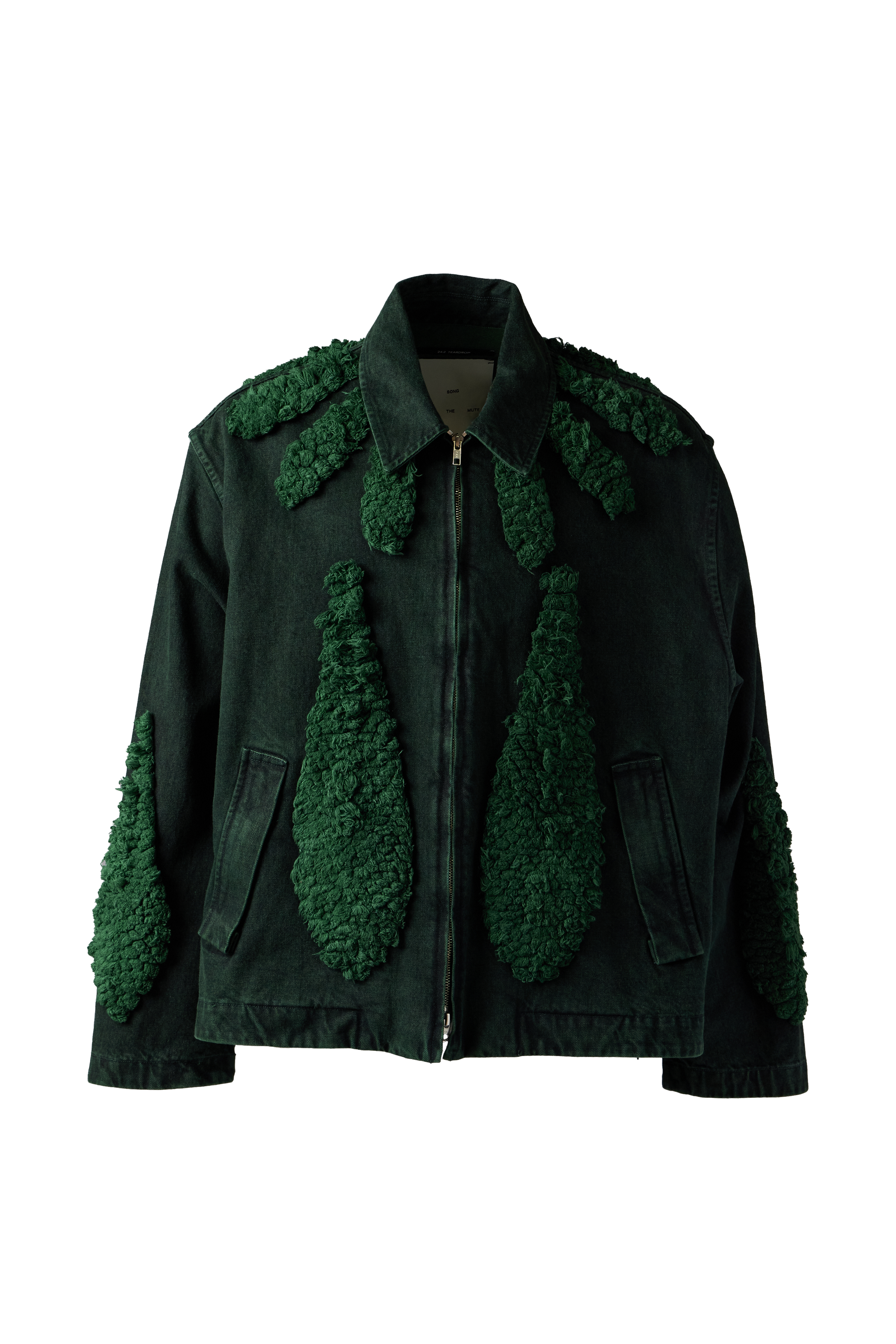 SONG FOR THE MUTE - Teardrop Zip Up Jacket — SUPERMRKT