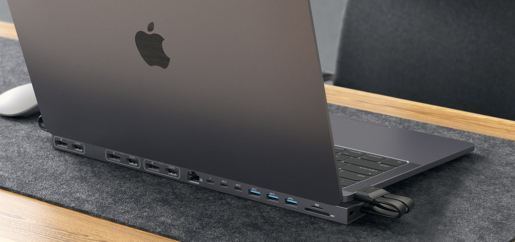 HYPER Launches Native Triple 4K Display 15-Port Dock For MacBook