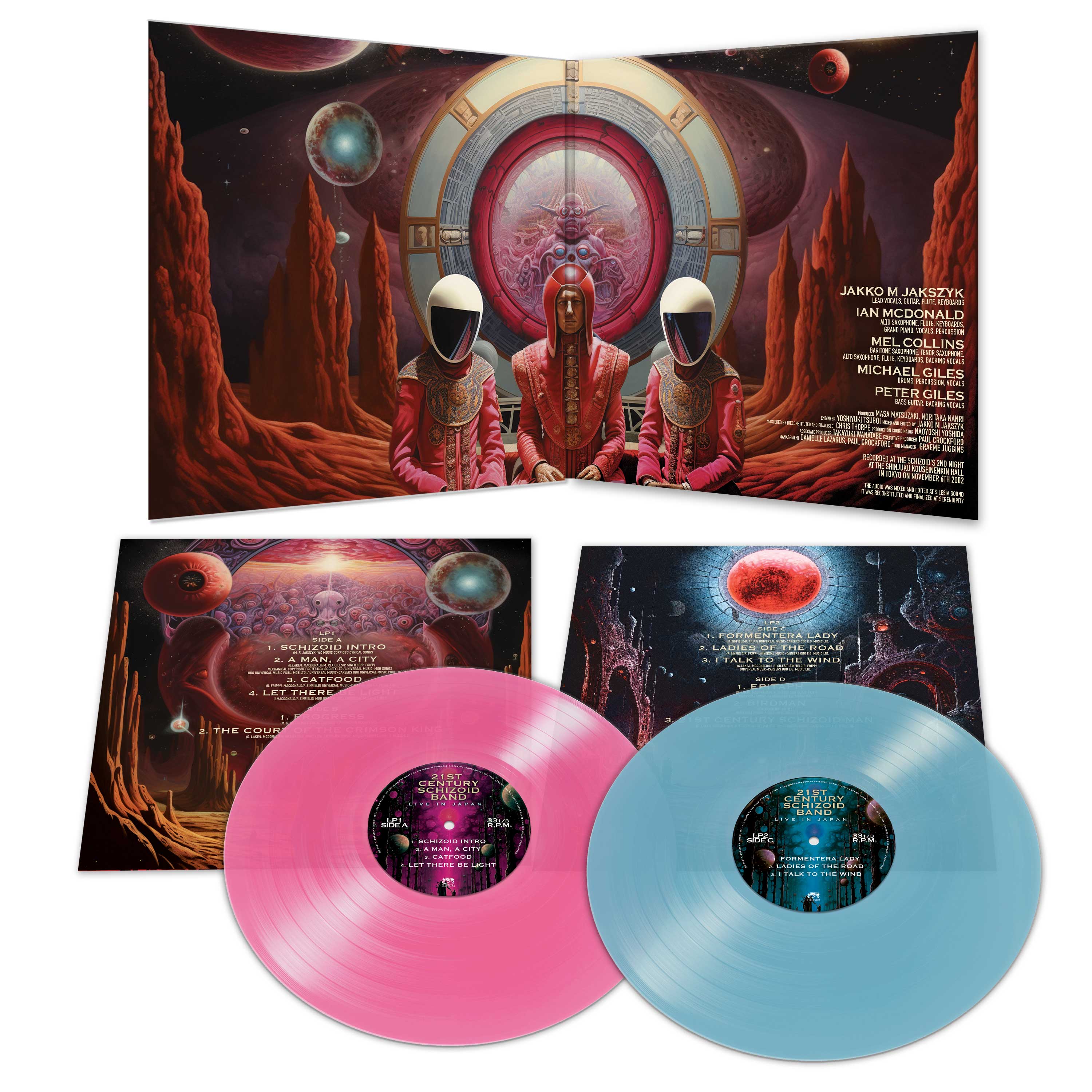 21st Century Schizoid Band - Live In Japan (Pink & Blue Double