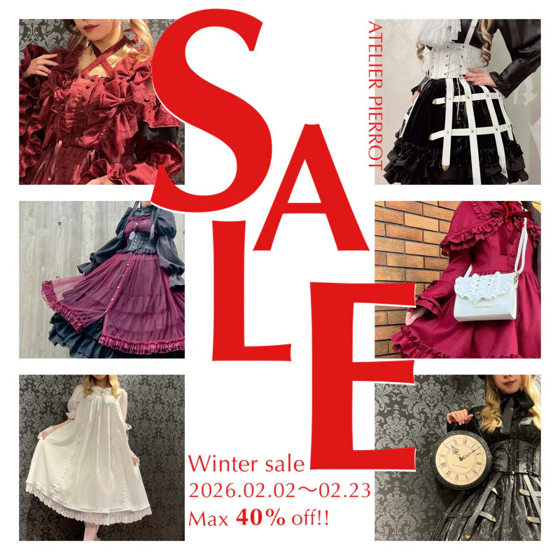 Sheglit】シェグリット ローズジャガードタックワンピース ネイビー