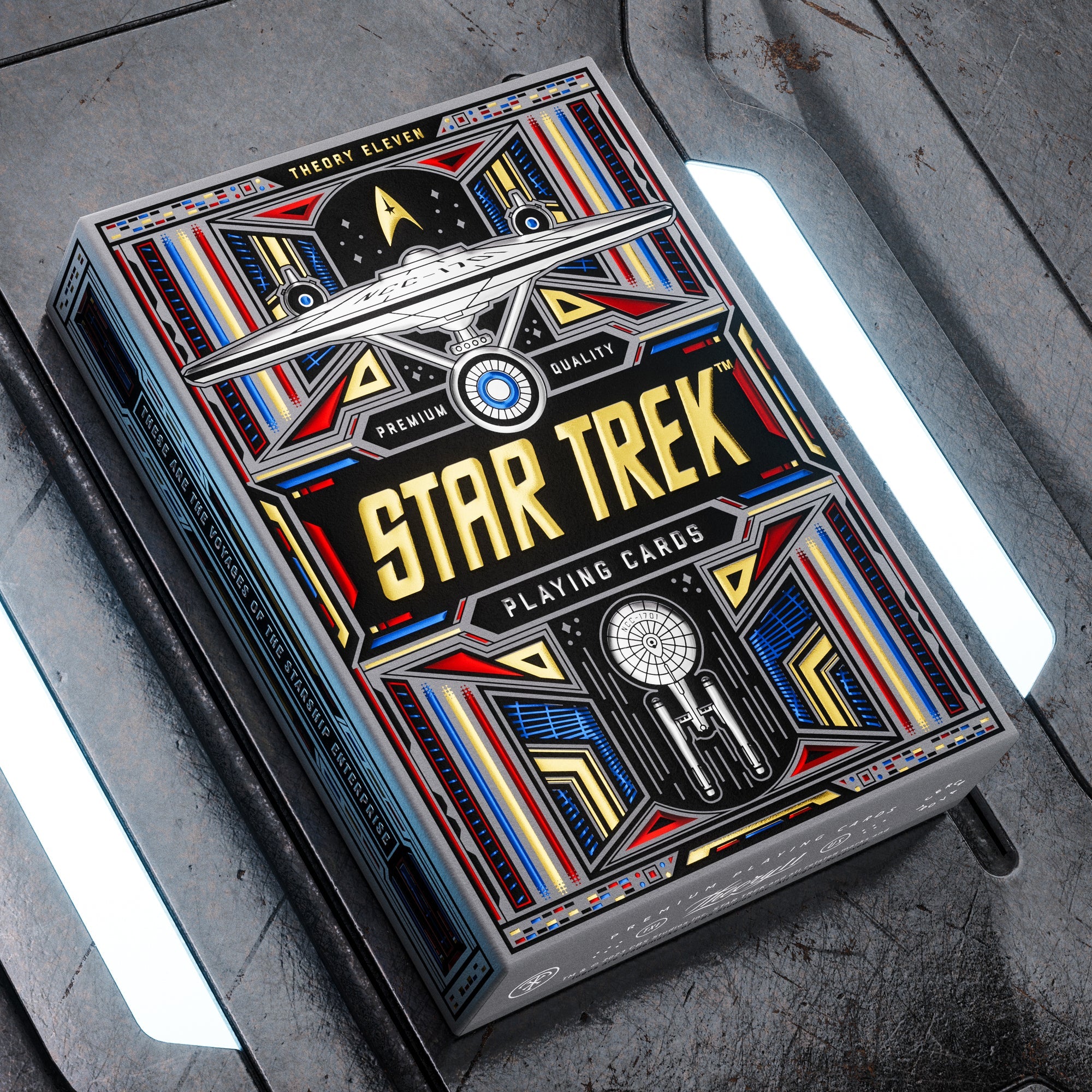 Star Trek Playing Cards Light Edition Theory 11 Magic Tricks USPCC