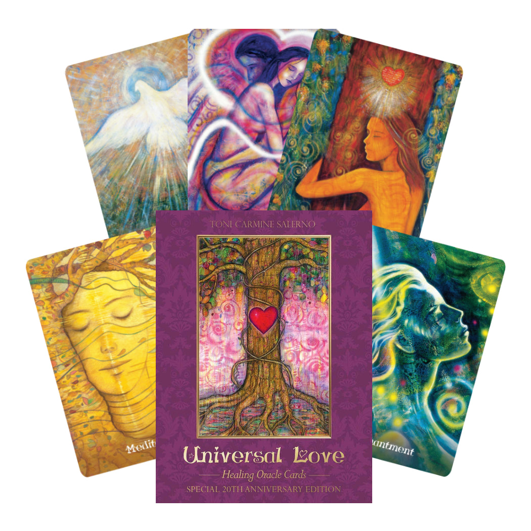 Universal Love Healing Oracle Cards Special 20Th Anniversary