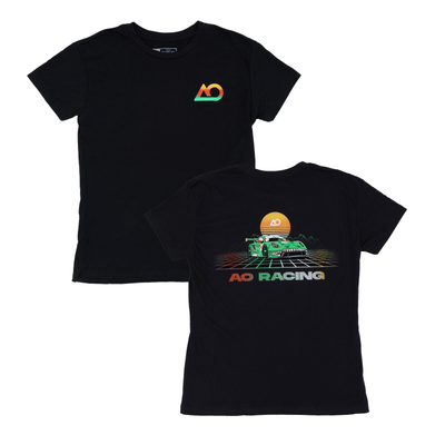 Unisex Rexy Tech Noir Tee - AO Racing